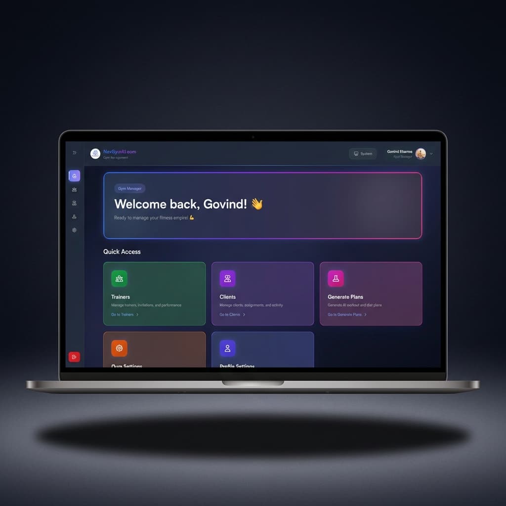 NexGymAI.com preview
